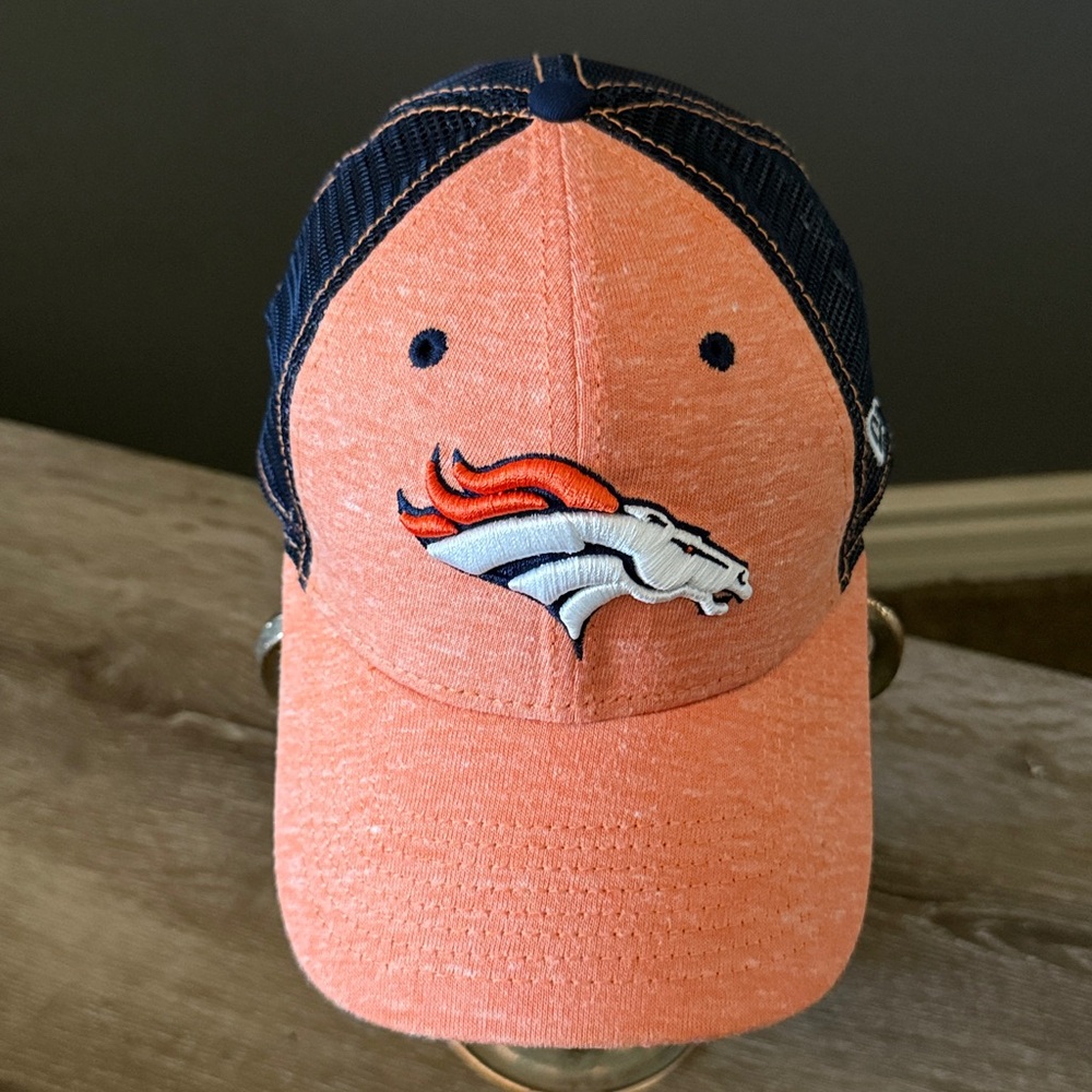 Women's New Era Orange Denver Broncos Adjustable Hat